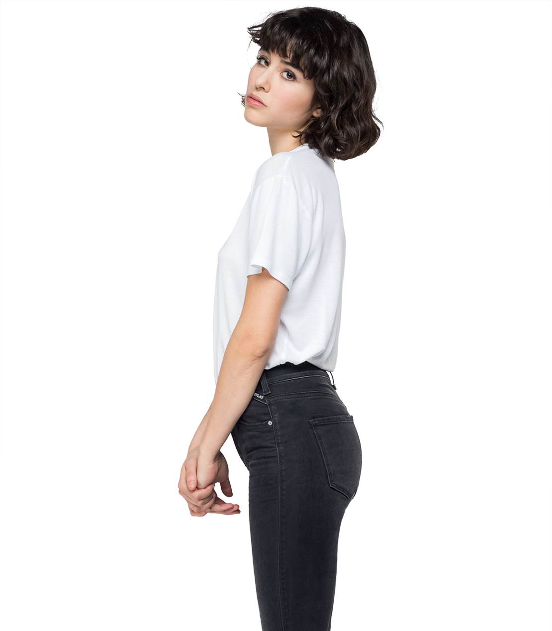 HYPERFLEX CLOUDS NEW LUZ 11.5OZ　ストレッチ ブラックデニム 詳細画像 ブラック 3